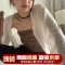 春秋季冰丝针织防晒开衫短上衣女法式小坎肩气质披肩外搭罩衫薄款轮播图1