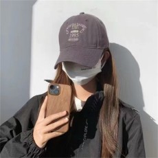 批发CHI帽子女韩版新款1995百搭字母软顶棒球帽春夏遮阳显脸小鸭舌帽