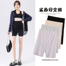 批发实拍孕妇安全裤夏季薄款外穿打底短裤女夏防走光高腰裤子夏装