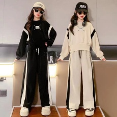 批发<b class='q'>女</b><b class='q'>童</b><b class='q'>套</b>装<b class='q'>2026</b>春装新款韩版儿童网红洋气休闲中<b class='q'>大</b>童春秋运动两件套