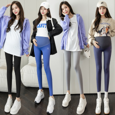 批发实拍2026春季新款<b class='q'>时尚</b>孕妇鲨鱼皮百搭<b class='q'>打底裤</b>外穿百搭显瘦裤瑜伽裤