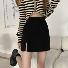 批发2023新款西装面料搭配<b class='q'>丝袜</b>短裙子女