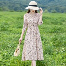 批发非实拍 女装夏正品国际<b class='q'>大牌</b>剪标外贸2022新款<b class='q'>原</b><b class='q'>单</b>连衣裙子法国