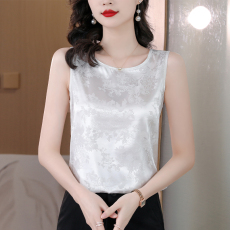 批发2026夏季新品内搭提花缎面背心