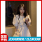 法式娃娃领收腰连衣裙子女2023年夏季新款白色初恋仙女显瘦小个子轮播图1