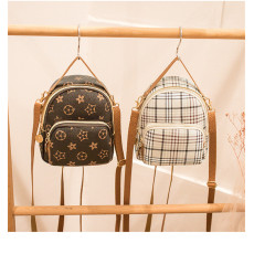 批发实拍实拍礼品包包日韩个性女包休闲格子背包手提单肩包