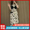 夏装2023年春秋新款碎花连衣裙子大码女装初秋季长裙气质港味复古轮播图1