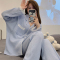2023春夏季新款纱布月子服孕妇哺乳睡衣女怀孕期居家服套装轮播图4