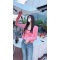 韩国2023春季高级感简约小香风粉色针织开衫吊带两件套时尚套装轮播图4