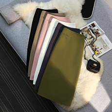 批发小个子半身裙女春秋季高腰中<b class='q'>长款</b><b class='q'>西装</b>裙子a字包臀裙显瘦直筒裙