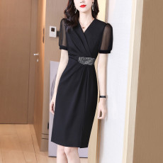 批发<b class='q'>清仓</b>捡漏气质OL<b class='q'>连衣裙</b>女春专柜原单剪标特价洋气包臀一步裙子显瘦