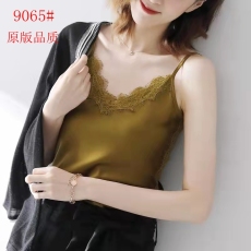 夏季新款网红背心女外穿潮内搭小西装真丝吊带上衣设计感小众修身