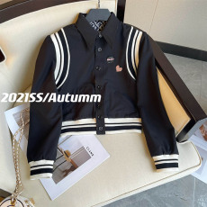 批发现货 JOEY梦之少女 双面穿女士春秋小众短外套2023年新款棒球服女