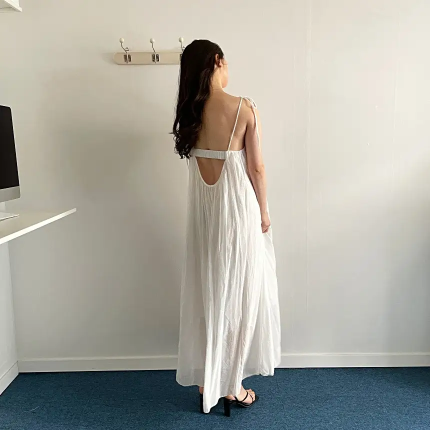 프렌치 리조트 스타일 노스리브 원피스 상세 이미지 17