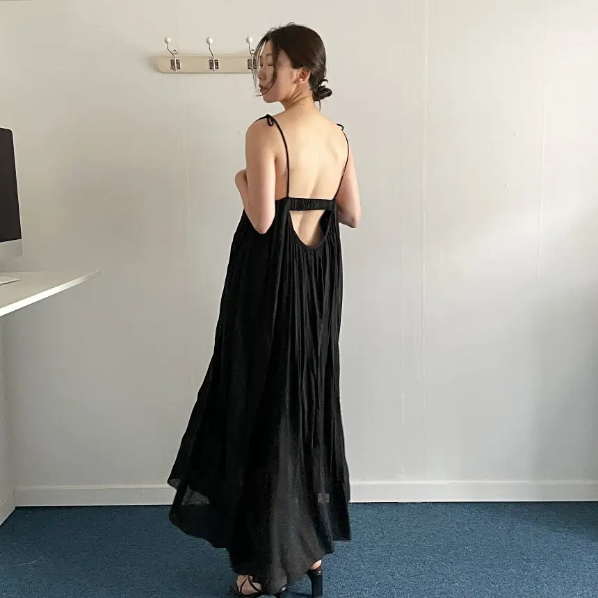 프렌치 리조트 스타일 노스리브 원피스 상세 이미지 19