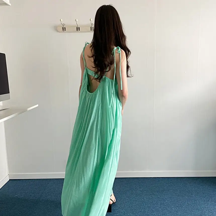 프렌치 리조트 스타일 노스리브 원피스 상세 이미지 29