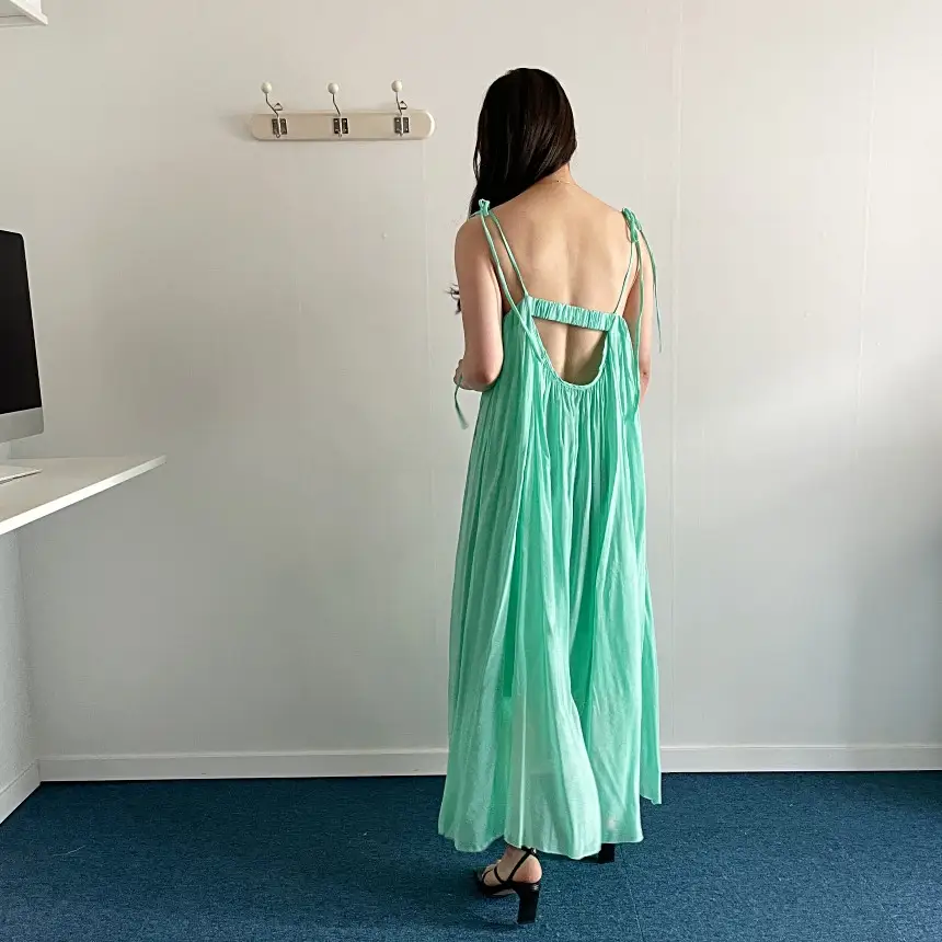 프렌치 리조트 스타일 노스리브 원피스 상세 이미지 30