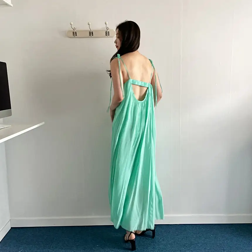 프렌치 리조트 스타일 노스리브 원피스 상세 이미지 32