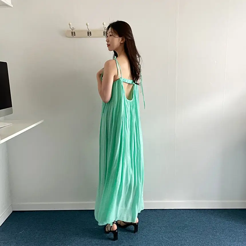 프렌치 리조트 스타일 노스리브 원피스 상세 이미지 36