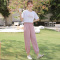 郁金香+粉色裤