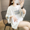 实拍6535棉包领抖音好质量 闺蜜装排球服运动短袖T恤女轮播图2