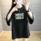 实拍6535棉包领抖音好质量 闺蜜装排球服运动短袖T恤女轮播图3