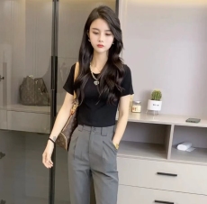小个子定制显瘦休闲时尚套装