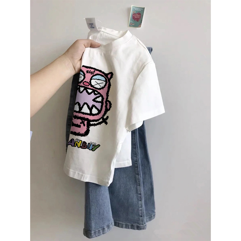 RY215# 2026春夏新款纯棉 修身短款T恤女短袖