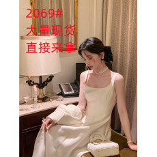 批发鹿阿姨<b class='q'>卓</b>叔叔◆典则俊雅高定法式浪漫优雅<b class='q'>连衣裙</b>长款修身显瘦