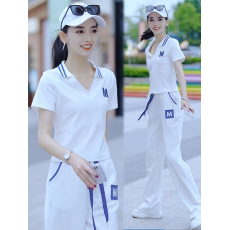 批发官图 新款纯棉女士<b class='q'>运动服</b>套装休闲时尚洋气时髦小个子短袖两件套