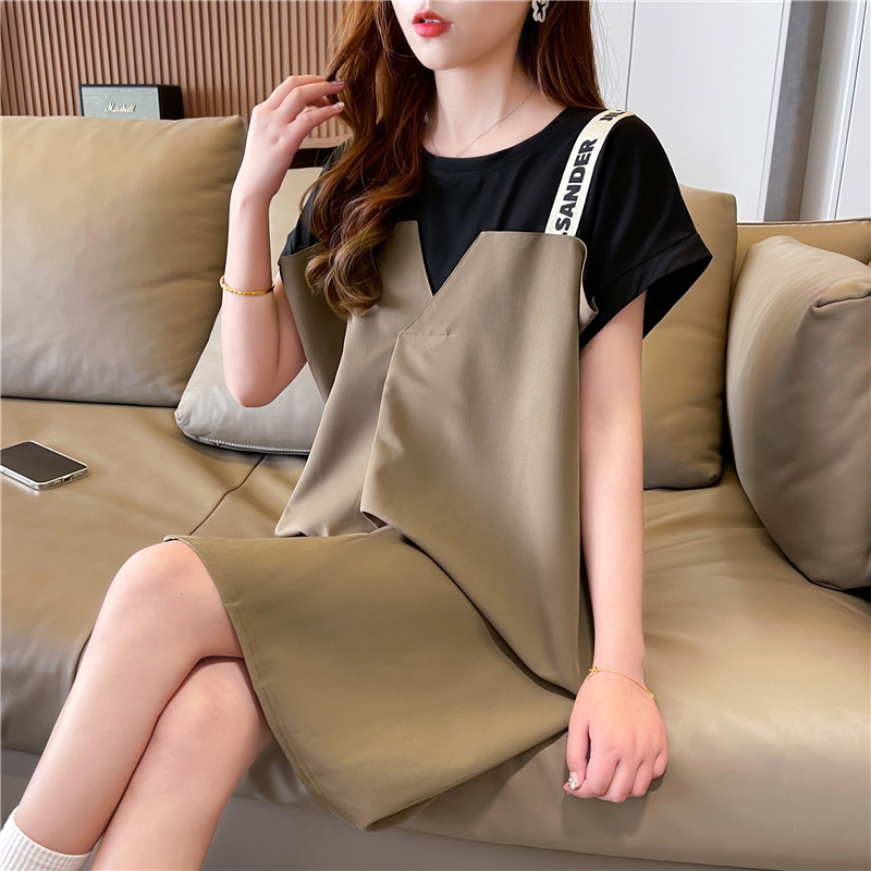 MY3576# 大码中长款宽松上衣女女裝貨源服裝批發