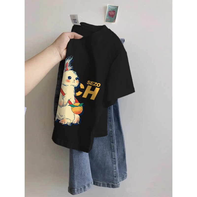 RY223# 2026春夏新款纯棉 修身短款T恤女短袖