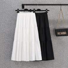 批发<b class='q'>大码</b><b class='q'>女装</b>2026秋夏新款胖妹妹mm韩版洋气高腰百搭显瘦中长款半身裙