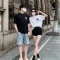 夏装情侣装潮牌短袖t恤2023新款韩版宽松潮流网红ins超火T恤上衣轮播图4