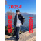 皮衣外套女2023新款春秋季女装机车短款黑色美式复古皮夹克小个子轮播图1