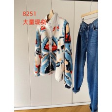 批发品牌剪标女装清仓尾货外贸出口余单摇粒绒立领开衫毛绒外套女<b class='q'>秋</b>冬