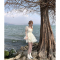 JMSHOP 蝴蝶仙子 裙子女夏显瘦甜美公主裙夏季短款仙气连衣裙轮播图1