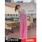 粉色背带裤夏季女2023新款网红爆款减龄奶系显瘦少女薄款牛仔裤轮播图2