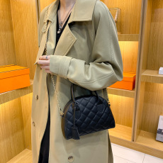 批发绣花贝壳包bag women2023迷你菱格包化妆包小包单肩包<b class='q'>时尚</b>手提包