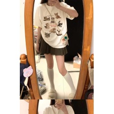 批发夏季盐系穿搭小个子炸街美式复古学院风上衣裙子时尚两件套装女