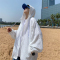 防晒衣男士夏季新款潮流休闲大码百搭夹克港风宽松连帽防晒服外套轮播图1