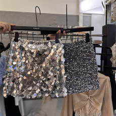 JoyingFeng泰兰德辣妹y梦玲私服亮片包臀裙女夏短裙半身裙