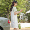 实拍休闲显瘦日系设计感盐系背带短裤女夏季韩版宽松小个子复古轮播图4