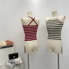 范智乔辣妹针织吊带背心女内搭修身打底短款美背外穿性感露背上衣