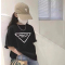 女童2023新款短袖T恤春夏韩版网红中大童宽松洋气百搭半袖上衣潮轮播图1