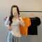 实拍#微胖显瘦上衣女宽松短袖T恤大码女装胖妹妹遮肚T恤女轮播图4