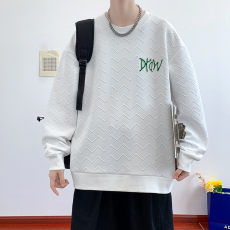 批发纯棉新款卫衣男装潮男士长袖T恤百搭休闲圆领套头衫韩版运动休闲