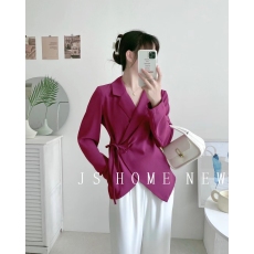 批发法式时尚小众<b class='q'>设计</b>感白色衬衫2023春季新款女装女神范气质修身上衣