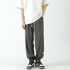 批发宽松型青春流行长裤春季运动裤休闲裤潮流时尚潮牌束脚纯色潮男