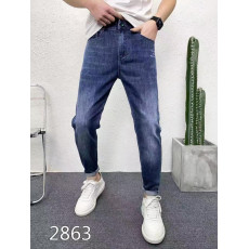 批发新款夏季男士牛仔裤高端潮流韩版百搭牛仔长裤